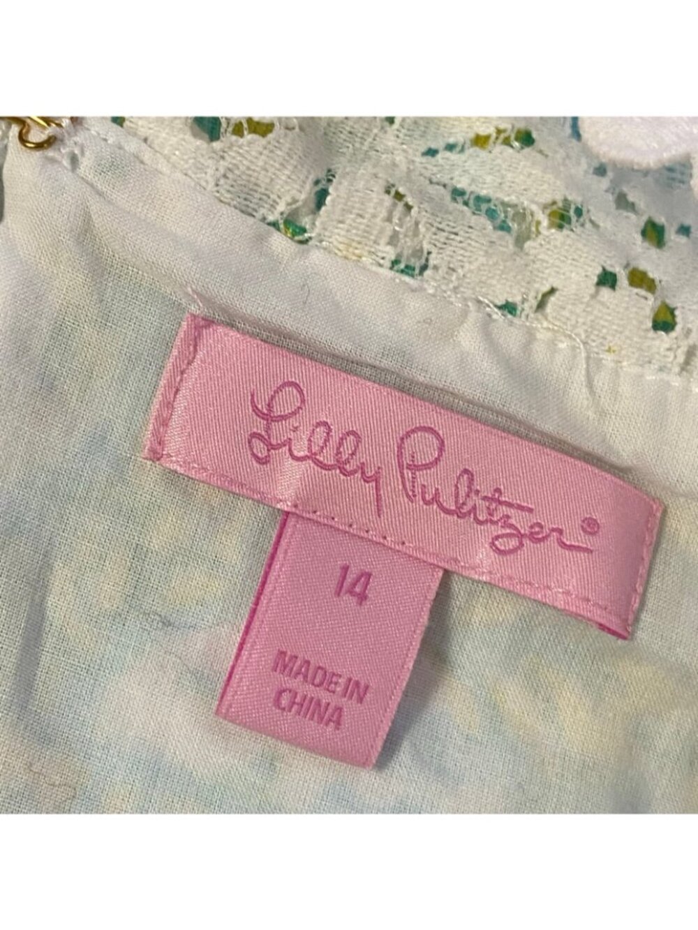 Lilly Pulitzer Sofia Dandelion Yellow Beach Gypsies Shift Dress - Picture 4 of 12